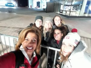 selfie with Hoda and Savannah from the Today Show