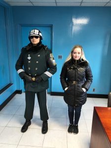 ROK Soldier and Girl Standing